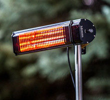 an electric patio heater