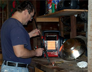 a gas garage heater