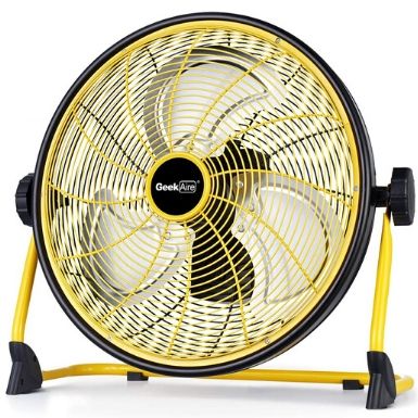 GeekAire Rechargeable Outdoor Floor Fan